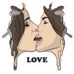 VECTOR WHITOUT PROJECT | KISS ME