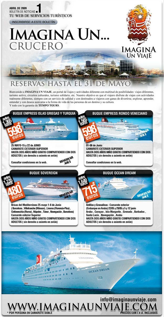 NEWSLETTERS IMAGINAUNVIAJE
